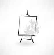 easel grunge icon N2