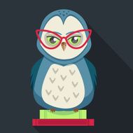 Owl with book N3