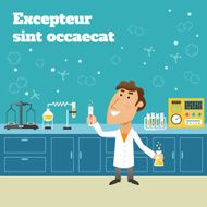 Scientist in lab