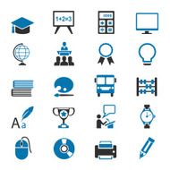 Education Icons Set N37