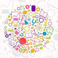 Vector Science Background N5