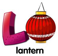 Letter L for lantern
