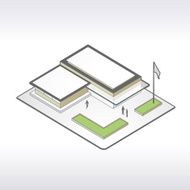 Library Branch Illustration