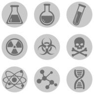 Vector Set of Chemistry Icons N3