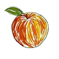 Apple in vector
