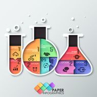 Modern infographics options banner N153