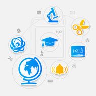 Education sticker infographic N271