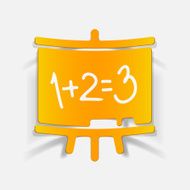 realistic design element board N115