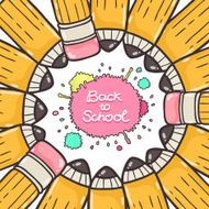 Cute Back to school background N5