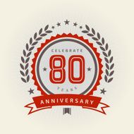 Eighty Years Anniversary Emblem N6