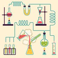 Chemistry Laboratory Infographic N2