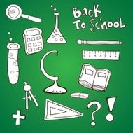 Back to school icons N17