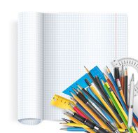 Notepad and pens N7