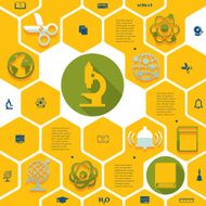 Education flat infographic N98
