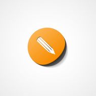 pencil vector web icon N2