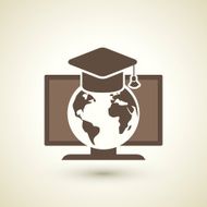 education concept flat icon N2
