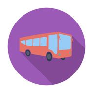 Bus flat icon N3