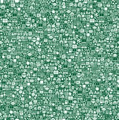 education & school and Green Chalkboard Seamless Background