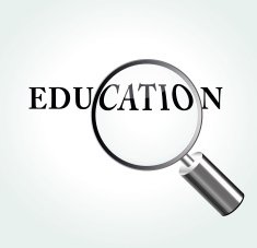 Vector education theme illustration