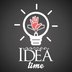 Abstract Bulb Icon Isolated On Background N16