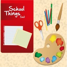 set of school elements N3