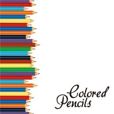 Colores pencils background