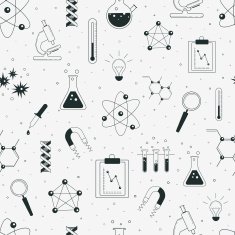 Seamless scientific pattern free image download