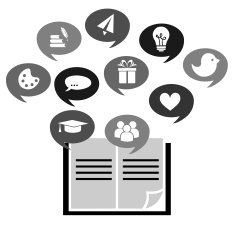infographics book black