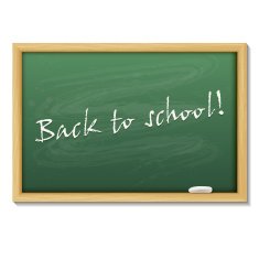 Back to school card or background
