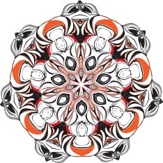 Floral background N175