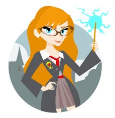 wizard student schoolgirl