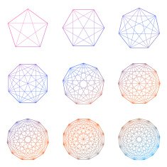 Set of geometric shapes Vector N2