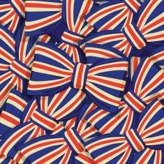 Pattern of Britain flag bow-tie