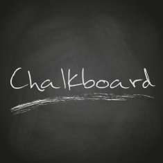 retro black chalkboard background with text eps10