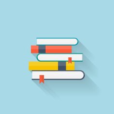 Flat book icon N4