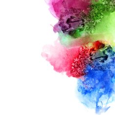 Abstract hand drawn watercolor background N2