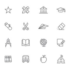Icon Set Education N11