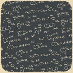 Retro chemistry background Vector illustration EPS10 N2
