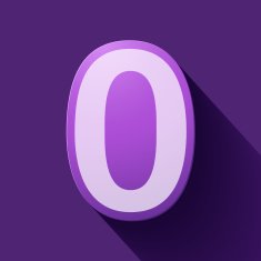 Volume icons number zero N6
