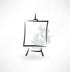easel grunge icon N2