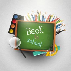 Back to school - modern background N2