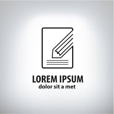 book and pencil icon