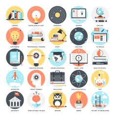 Education icons N158