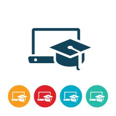 Online Education Icon N5