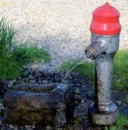 hydrant by the lake Constance
