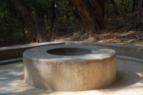 stone statue in the garden of Changdeokgung Palace