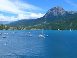 panorama of Lake Cere-Ponson