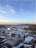 landscape of buildings in europe city