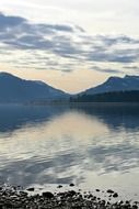 tranquil alpine foothills, germany, chiemgau-chiemsee