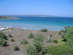 beautiful coastline in Sardinia